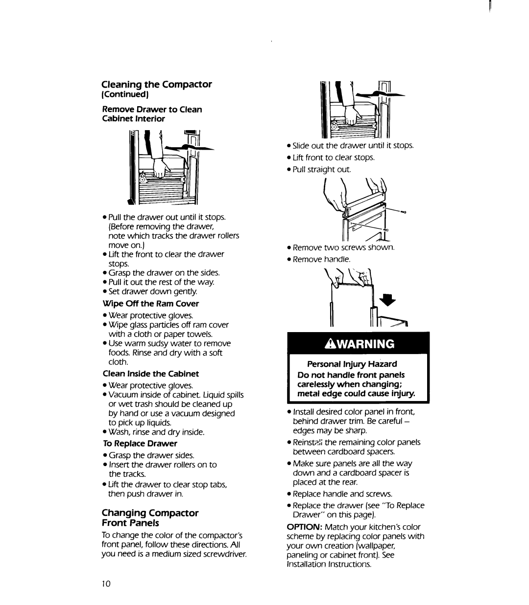 KitchenAid 987402 RV A11/92 manual 