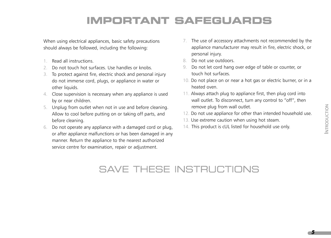 KitchenAid 4KPES100, Coffeemaker, 88 manual Important Safeguards, Save These Instructions, Save these instructions 