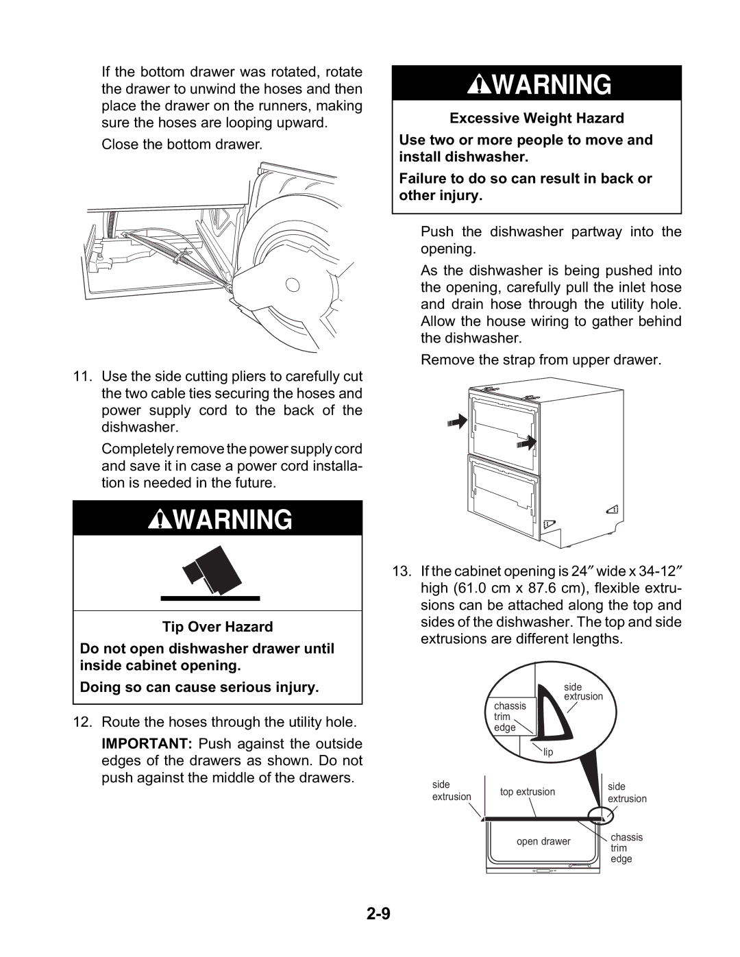 KitchenAid KAD-9 manual Side 