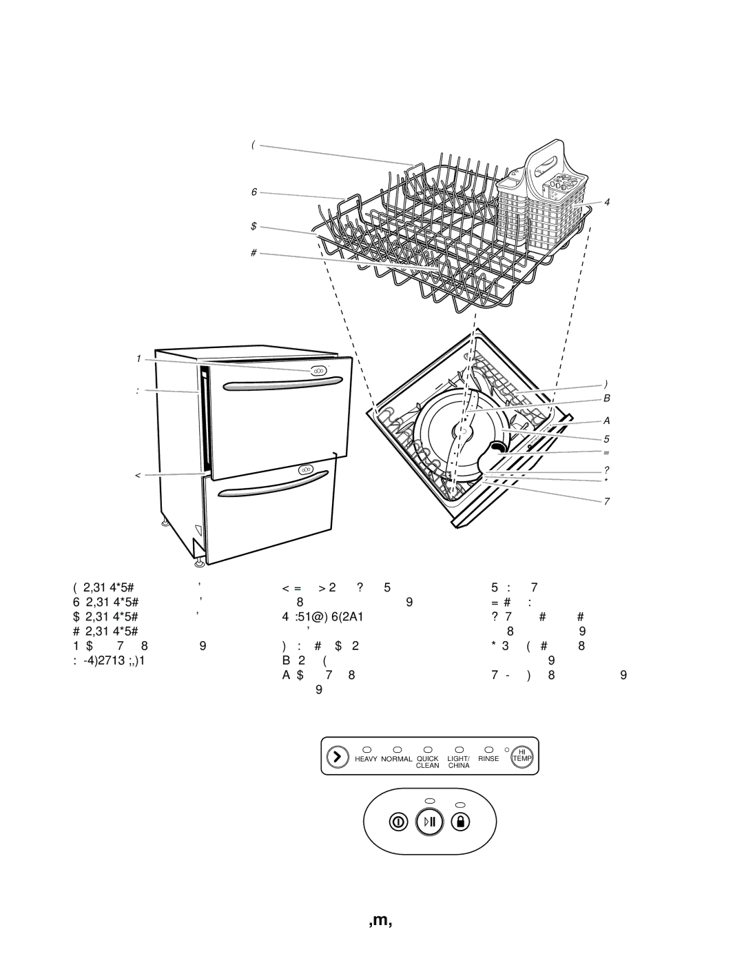 KitchenAid KAD-9 manual Parts and Features, Control Panels 