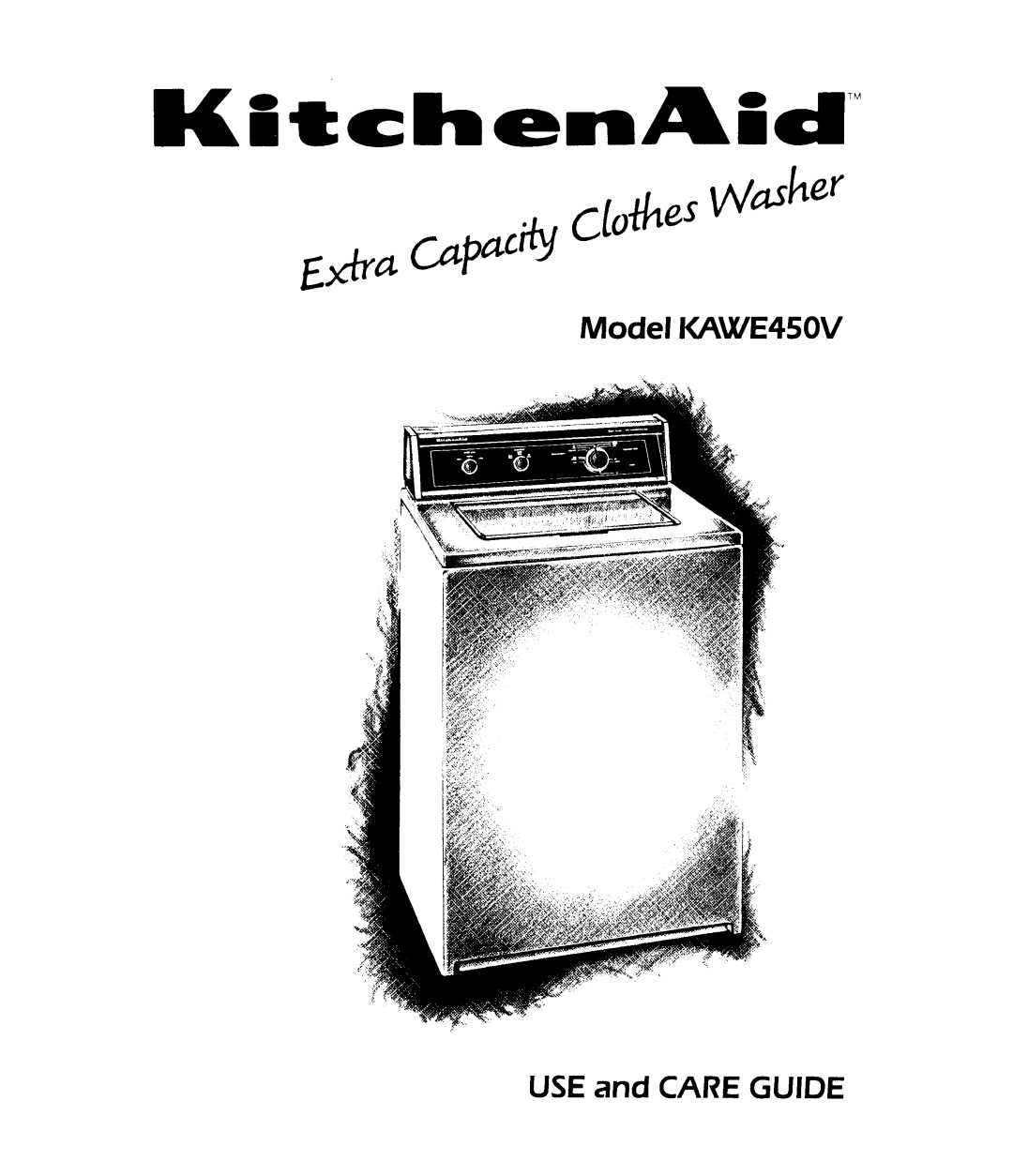 KitchenAid KAWE450V manual 