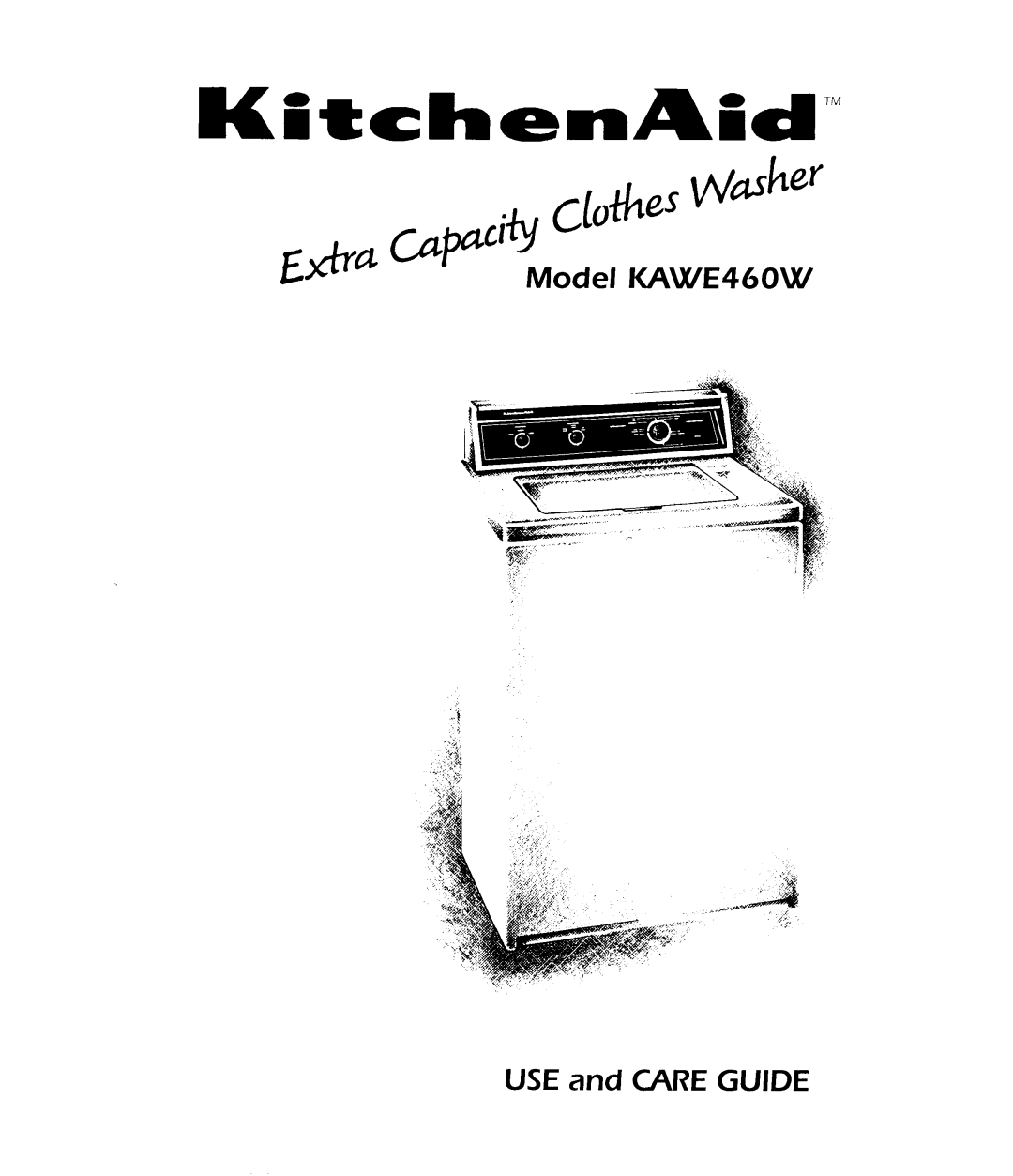 KitchenAid KAWE460W manual 