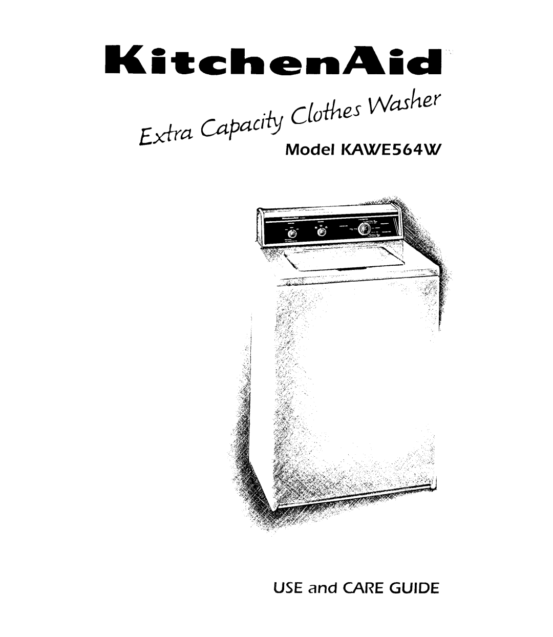 KitchenAid KAWE564W manual 