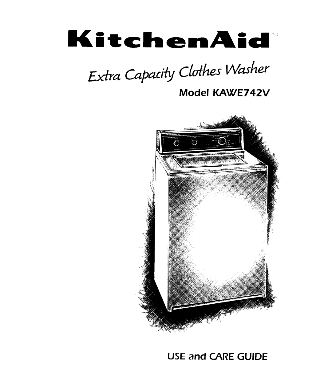 KitchenAid KAWE742V manual 