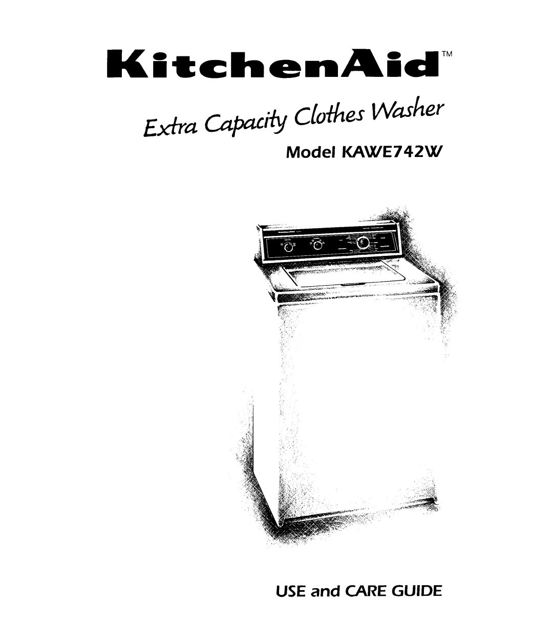 KitchenAid KAWE742W manual 