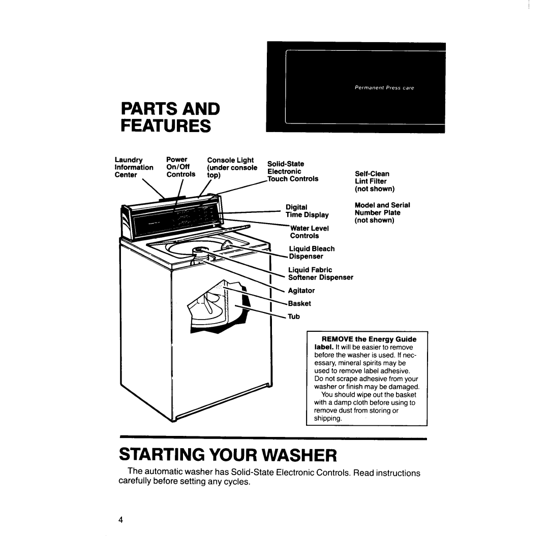 KitchenAid KAWE900T manual 