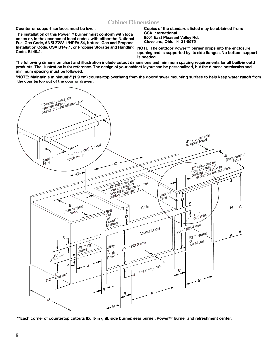 KitchenAid KBPU182VSS installation instructions Cabinet Dimensions, Maker Ice 