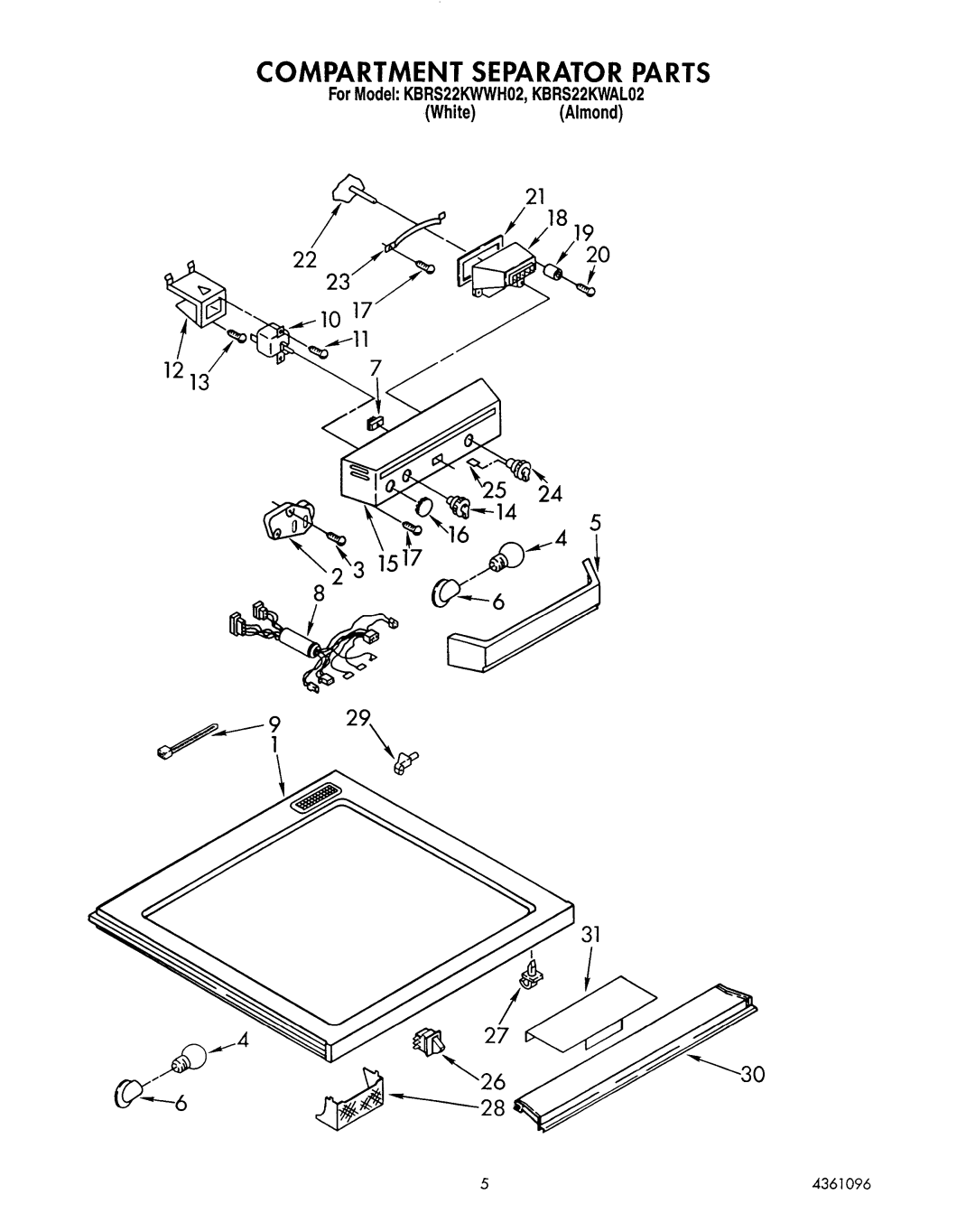 KitchenAid KBRS22KWWH02 manual 