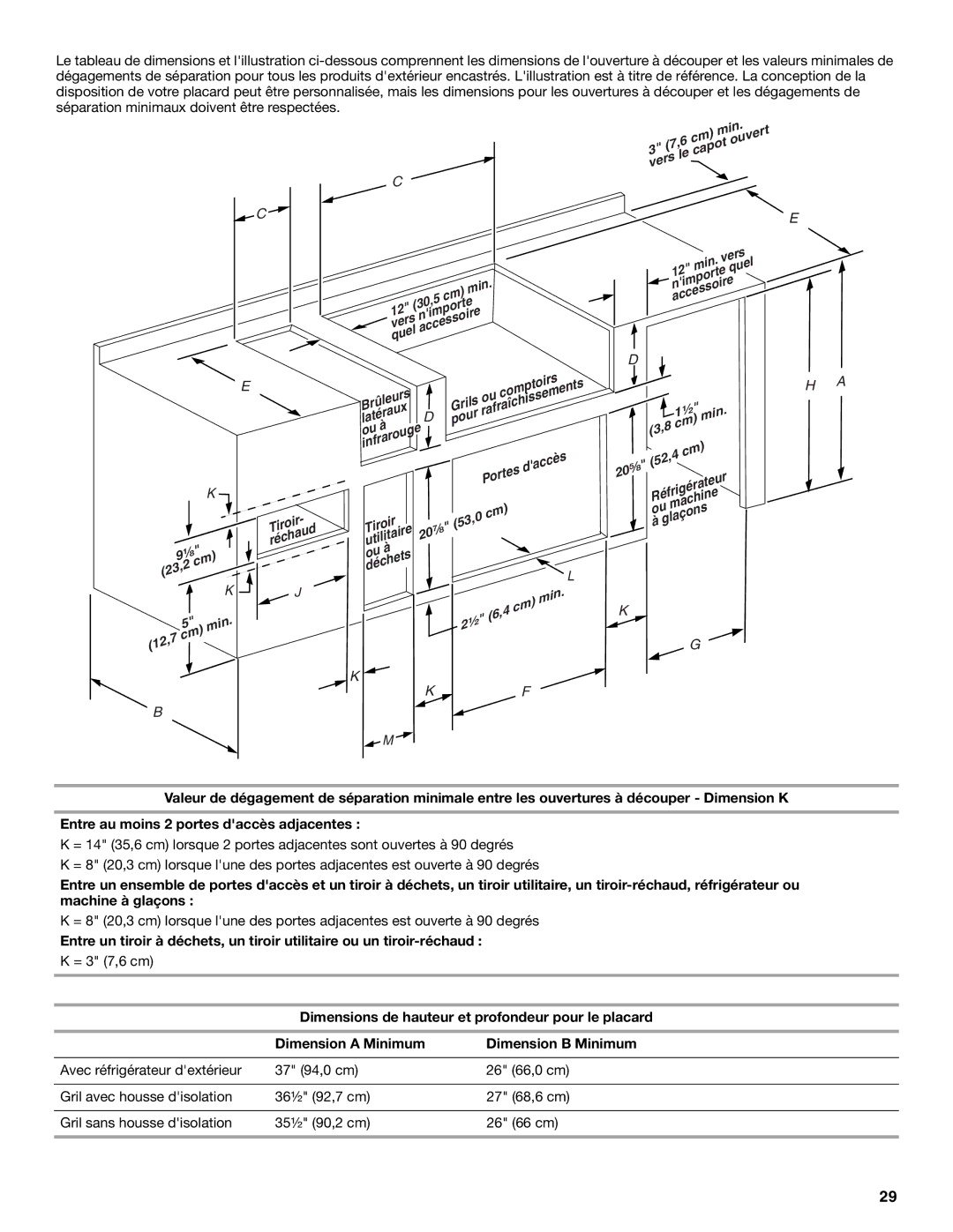 KitchenAid KBZU242VSS, KBZU122VSS, W10176789A, KBZU122TSS installation instructions Tiroir 