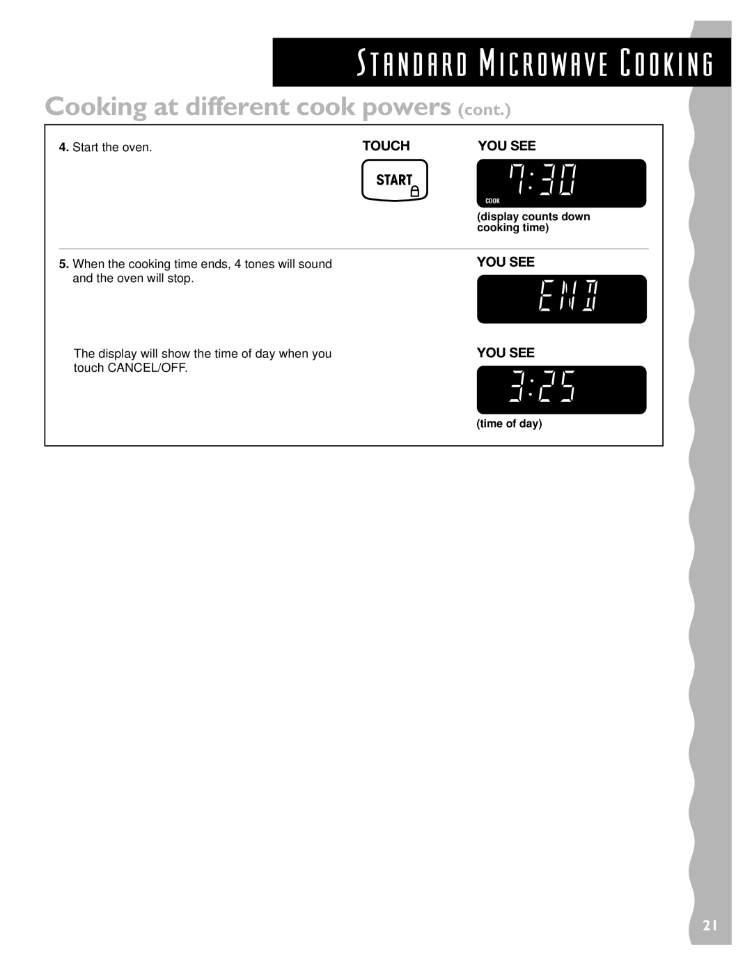 KitchenAid KCMS135H installation instructions Start 