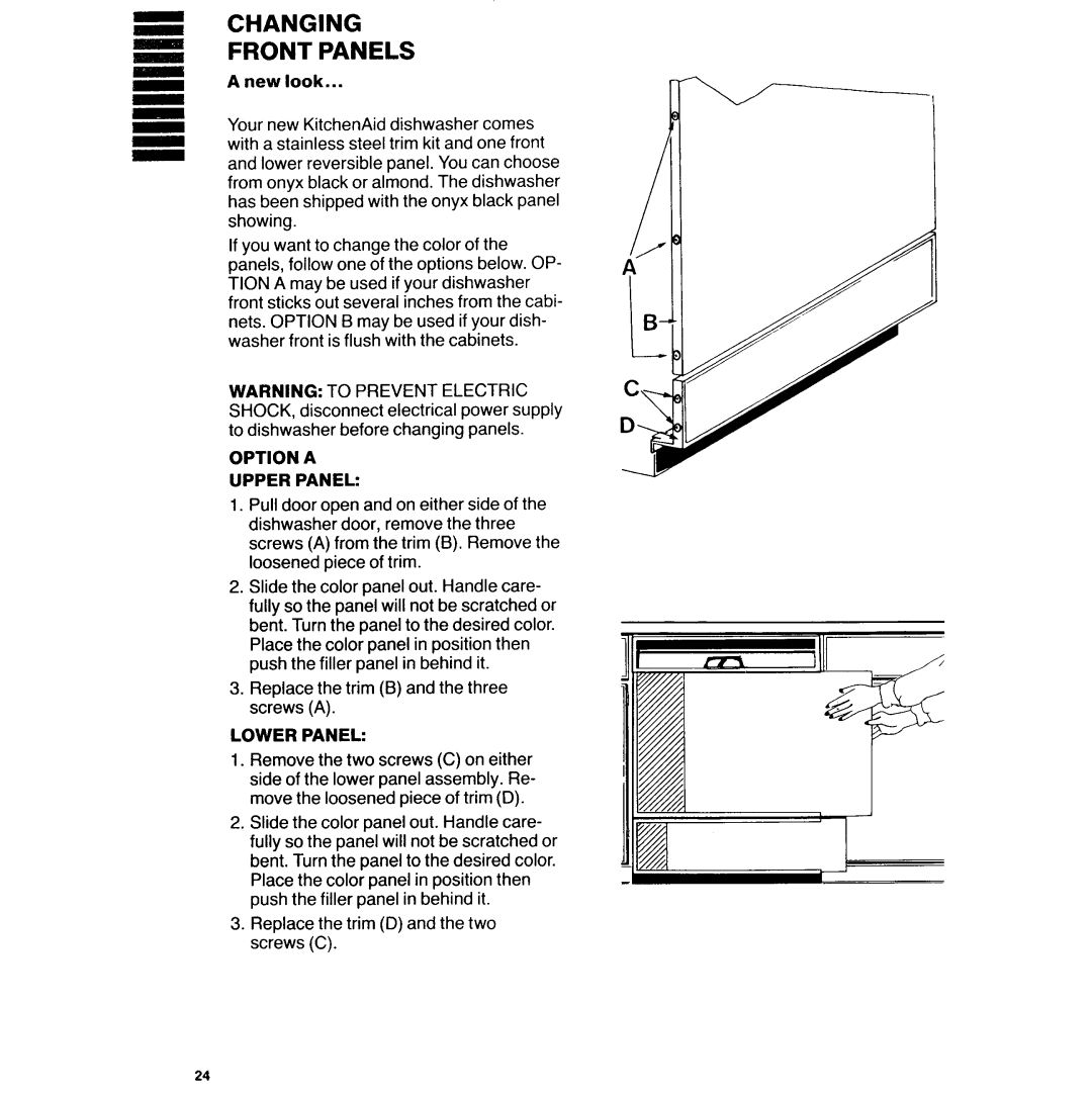 KitchenAid KDB-21 manual 