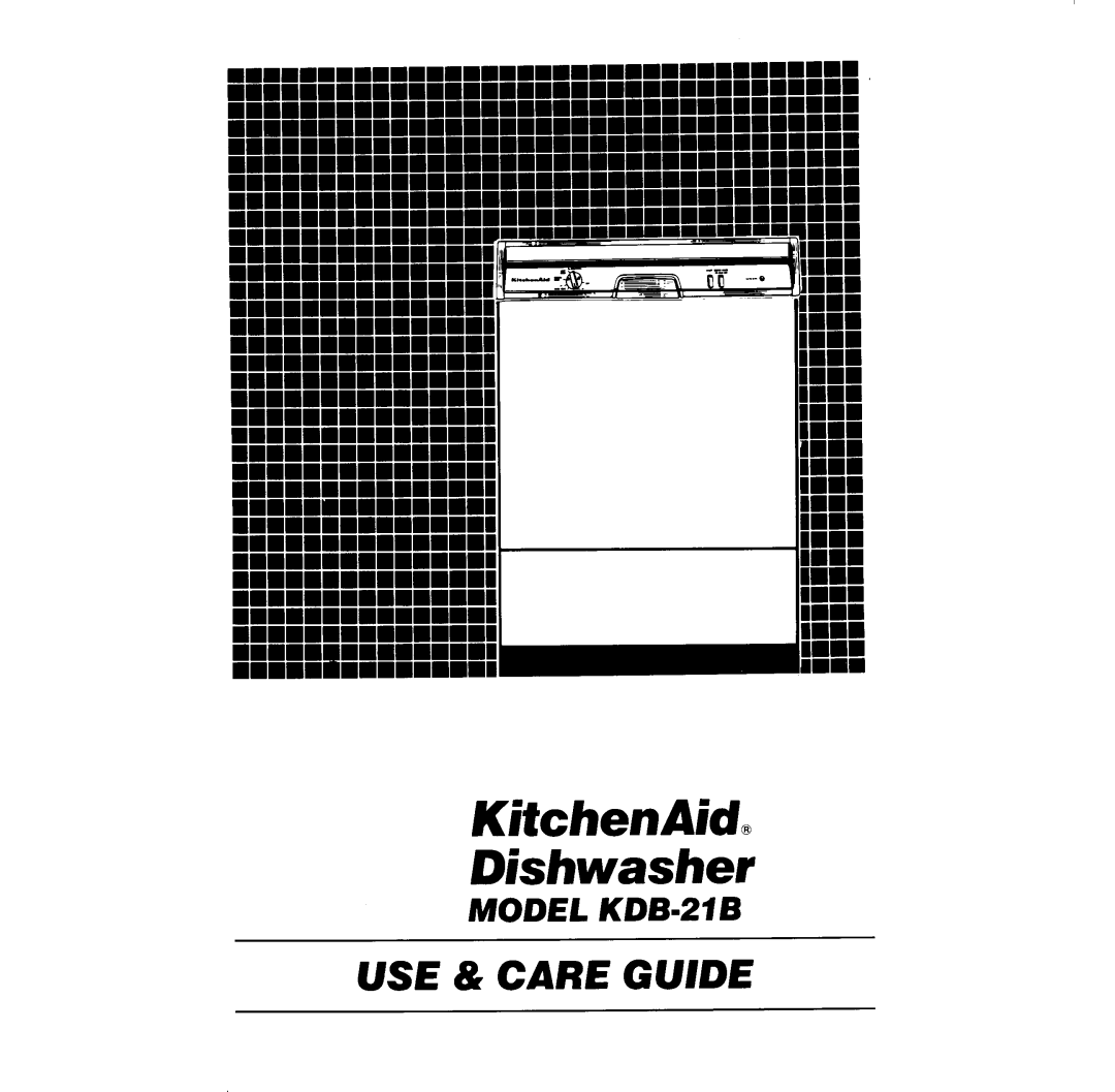 KitchenAid KDB-21B manual 