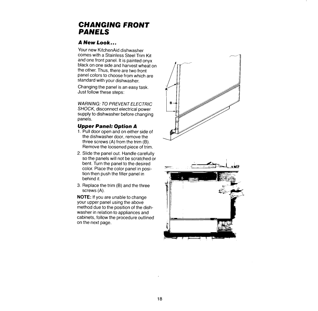 KitchenAid KDB-21B manual 