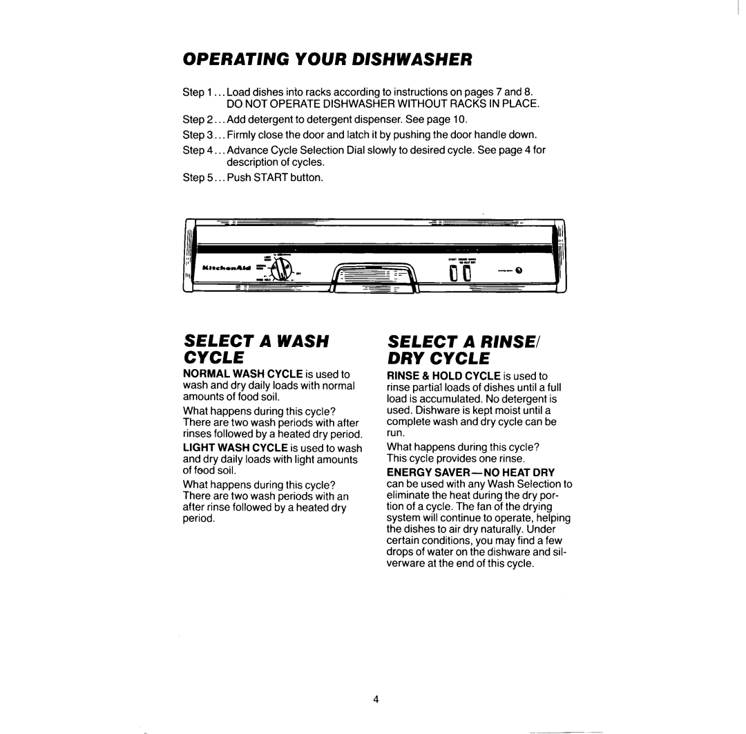 KitchenAid KDB-21B manual 