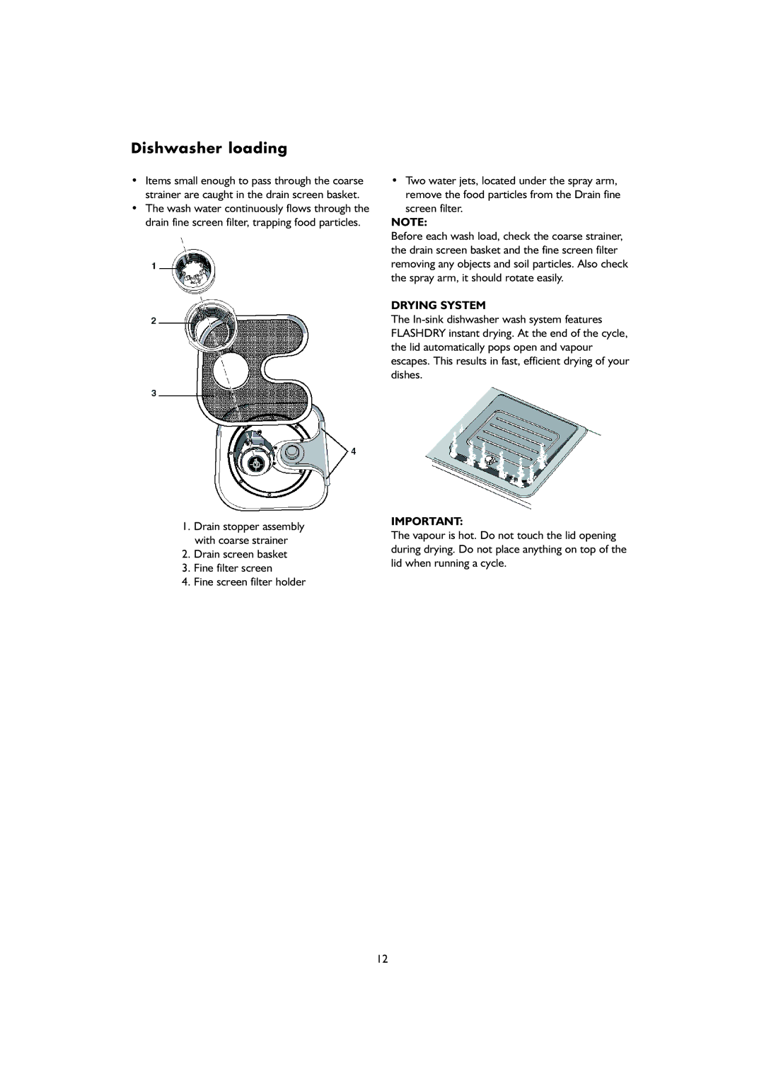 KitchenAid KDIX 8810 manual Drying System 