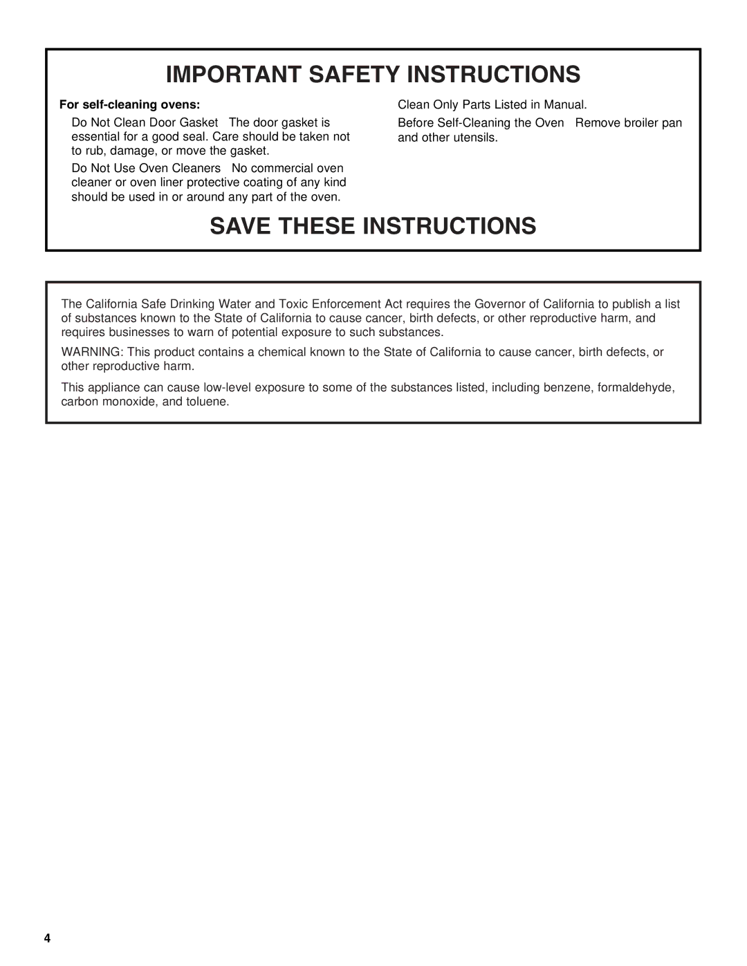 KitchenAid KEBC101, KEBC206, KEBC171, KEBC141, KEB276 manual For self-cleaning ovens 