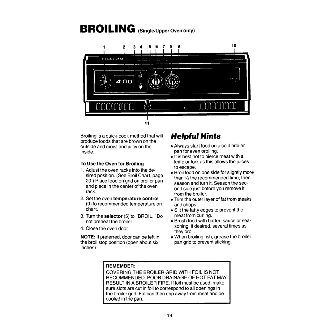 KitchenAid KEBI-170, KEBI-240, KEBI-270, KEBI-140 manual 