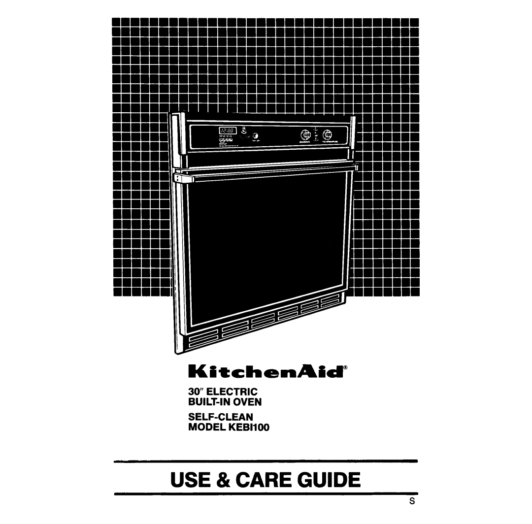 KitchenAid KEBI100 manual 