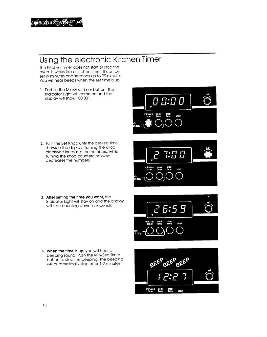 KitchenAid KEBN107Y, KEBN100Y manual 