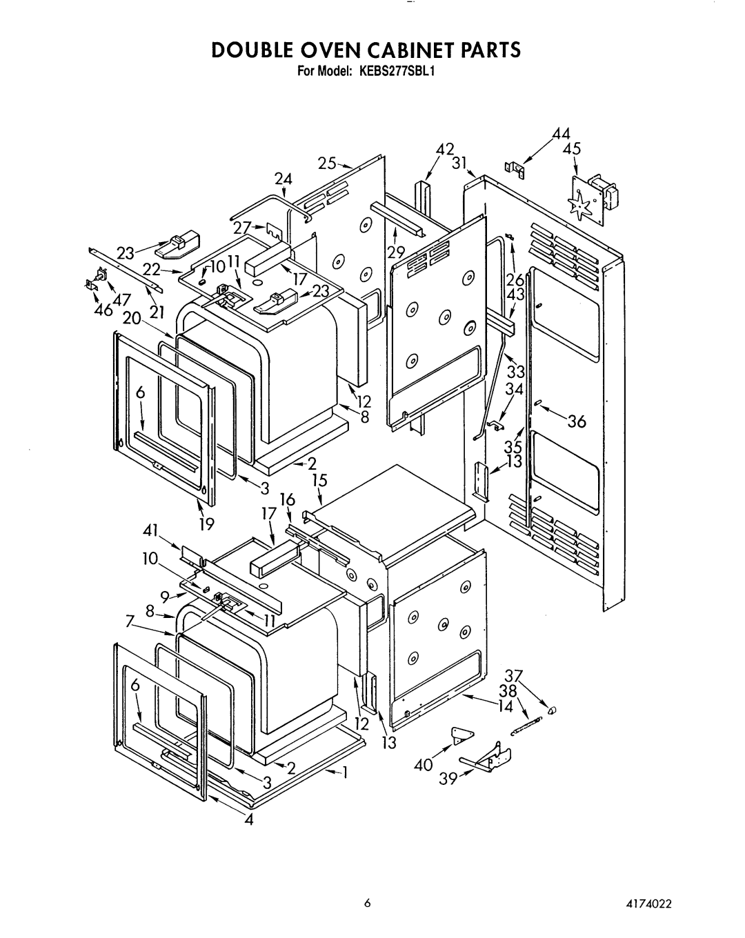 KitchenAid KEBS177SBL1, KEBS277SBL0, KEBS277SBL1, KEBS177SBL0 manual 