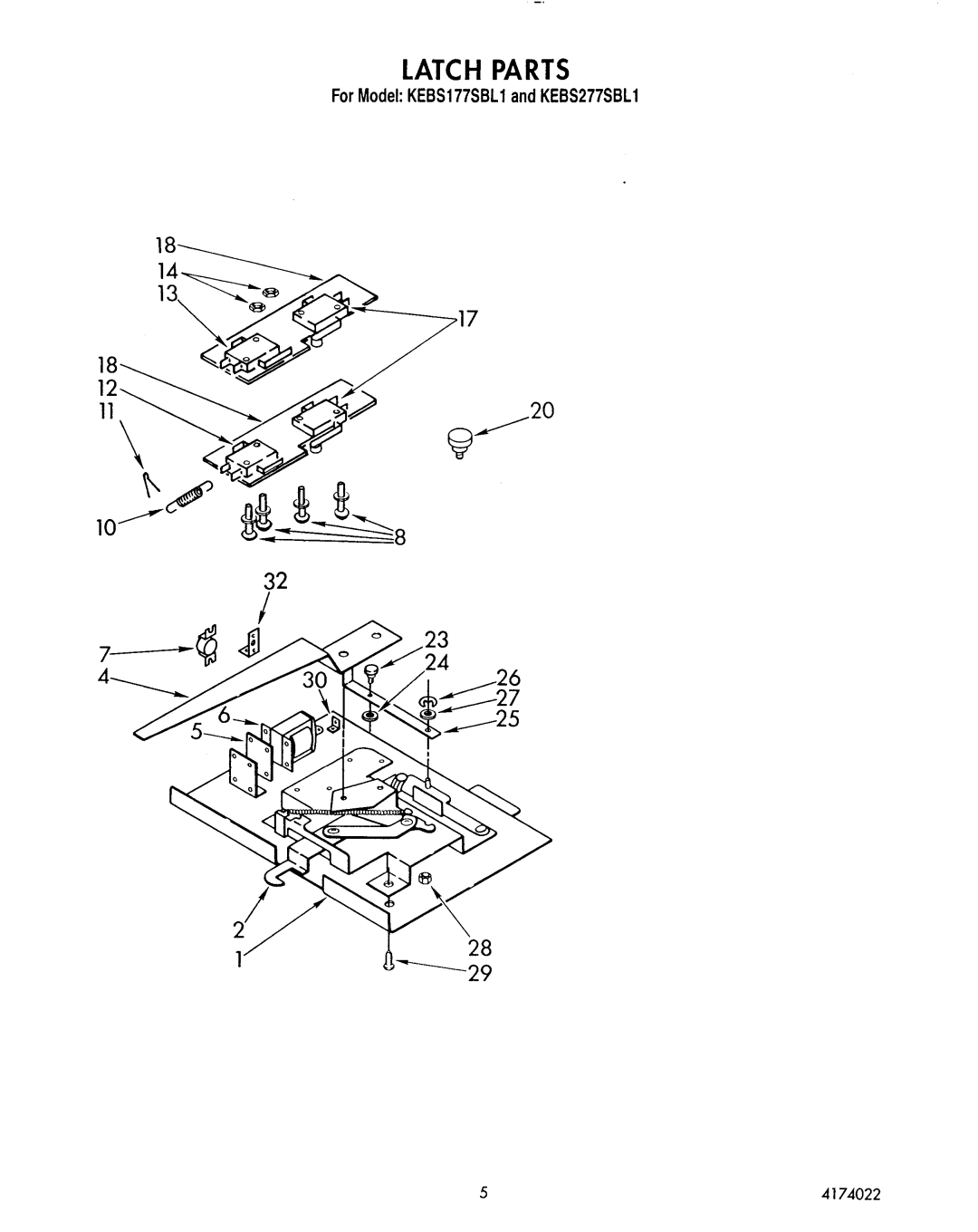 KitchenAid KEBS277SBL0, KEBS277SBL1, KEBS177SBL1, KEBS177SBL0 manual 