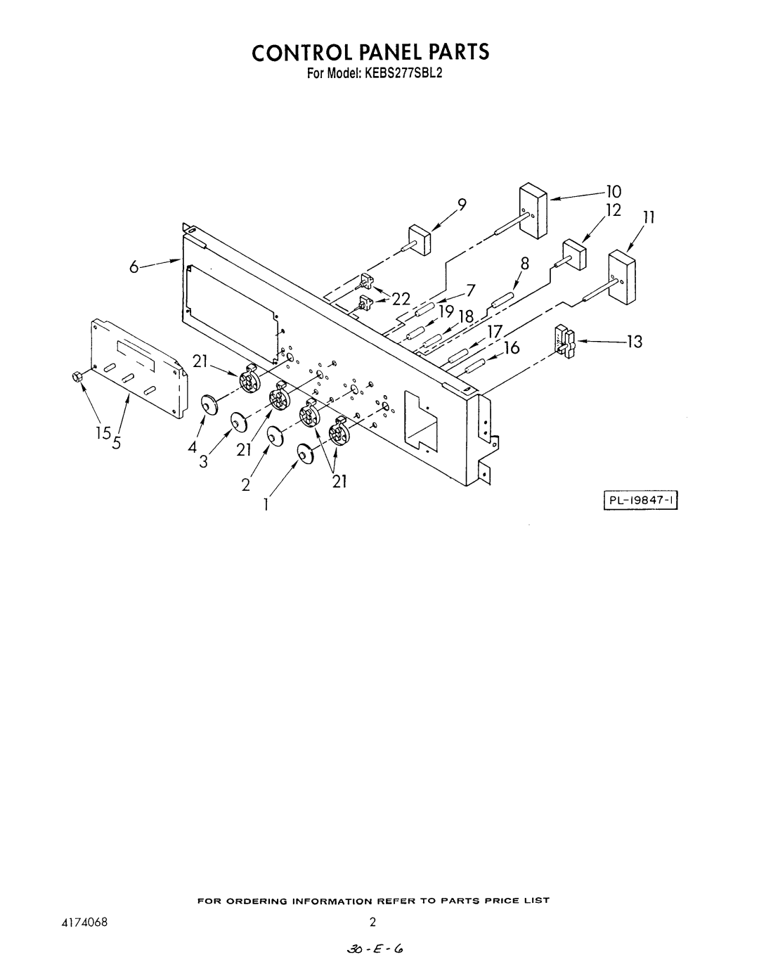 KitchenAid KEBS277SBL2 manual 