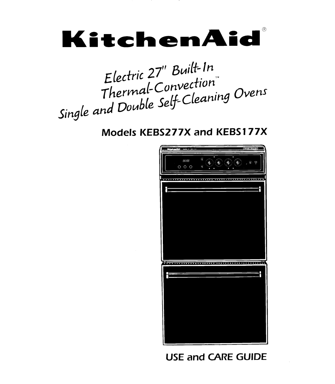 KitchenAid KEBS177X, KEBS277X manual 