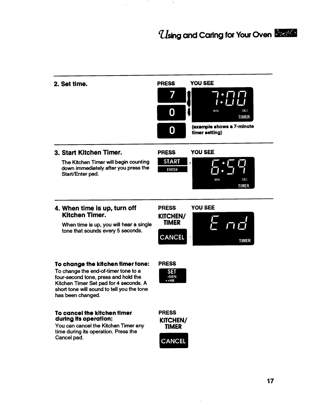 KitchenAid Range, KEDS207B, 336 manual 