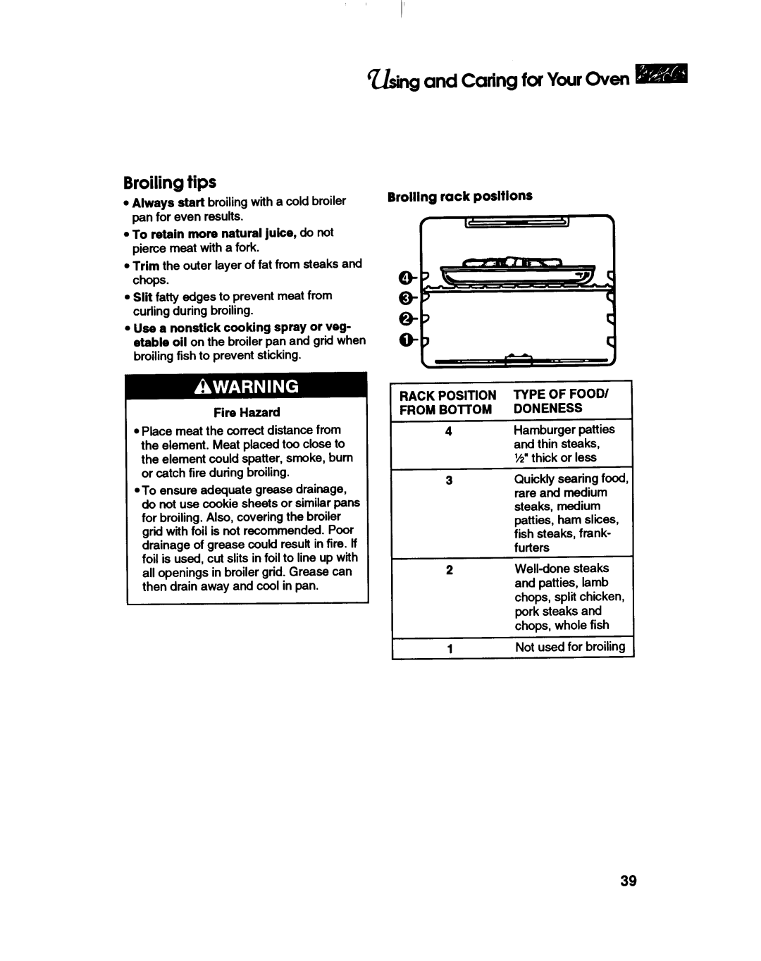 KitchenAid KEDS207B, 336, Range manual 