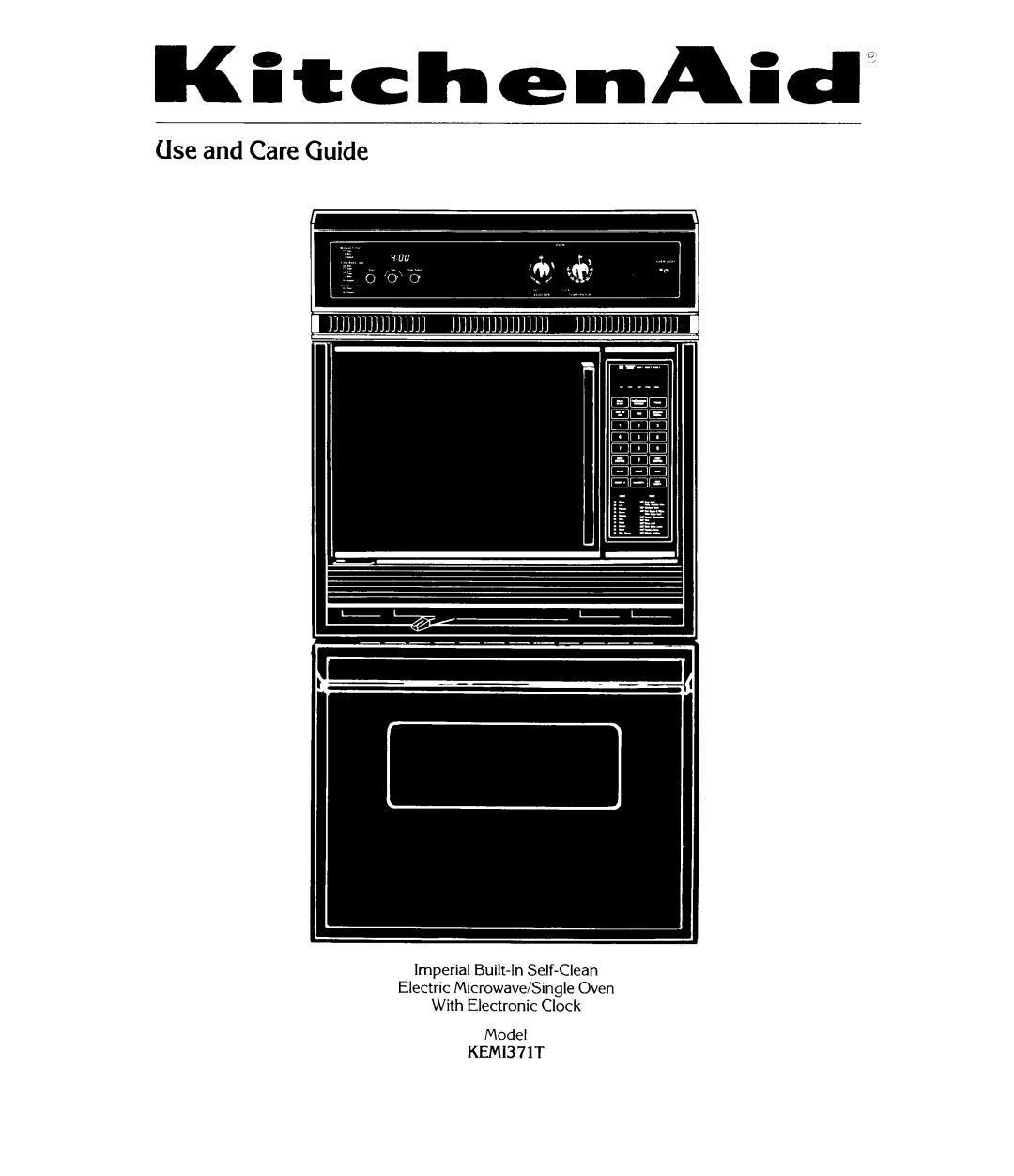 KitchenAid KEM1371T manual 