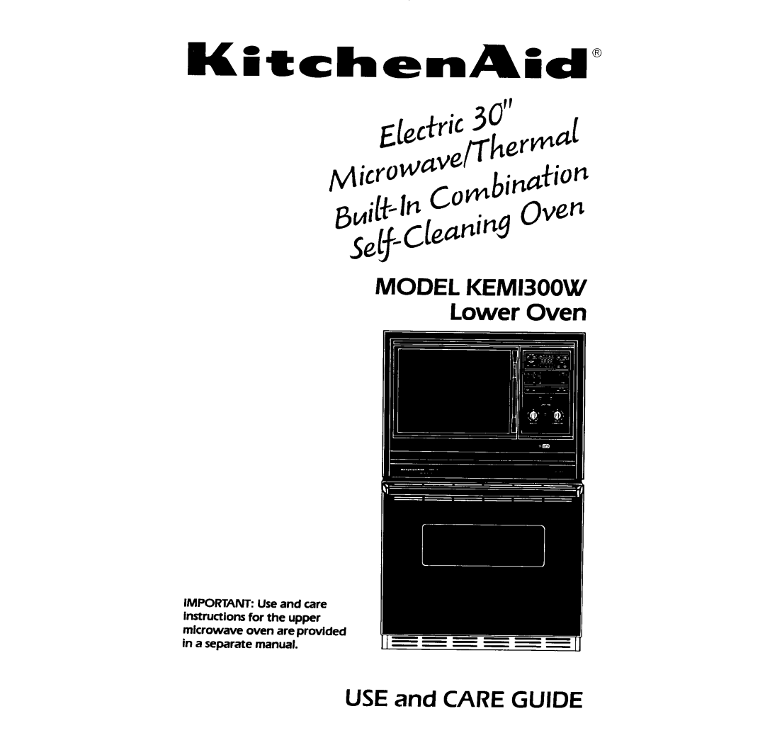 KitchenAid KEMI300W manual 