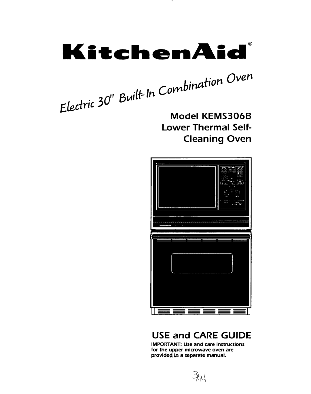 KitchenAid KEMS306B manual 