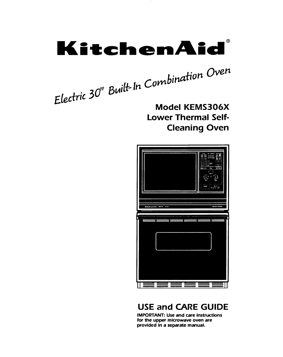 KitchenAid KEMS306X manual 