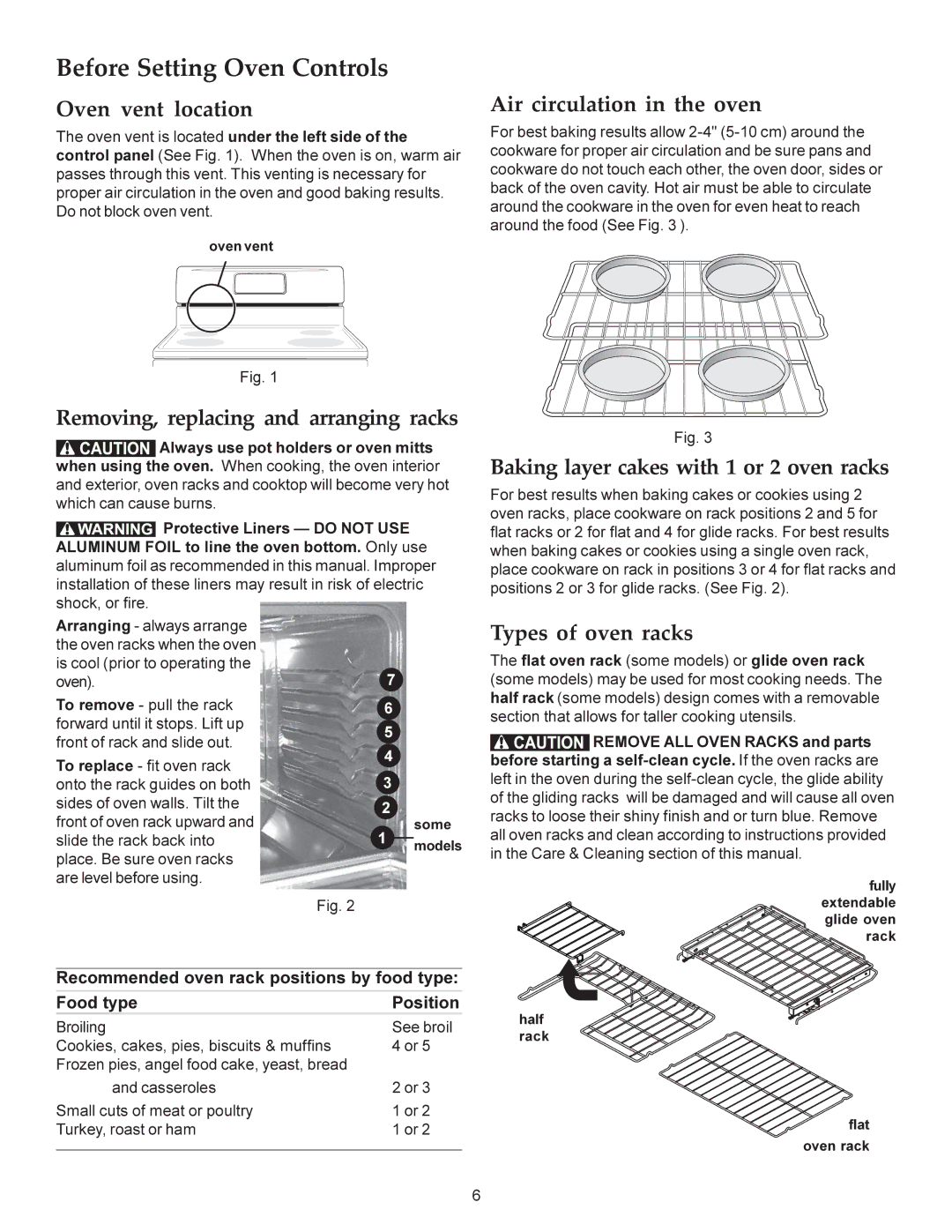 KitchenAid KERS308X manual Before Setting Oven Controls 