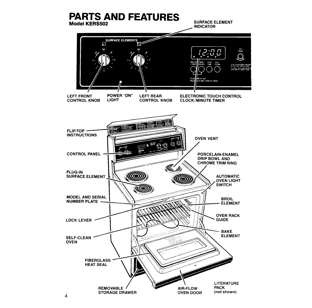 KitchenAid KERS502 manual 