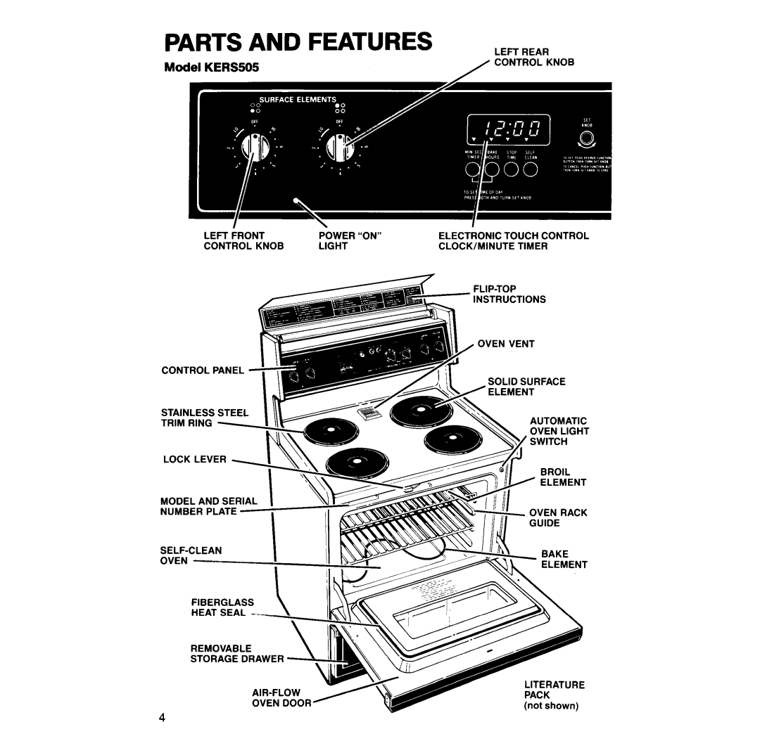 KitchenAid KERS505 manual 