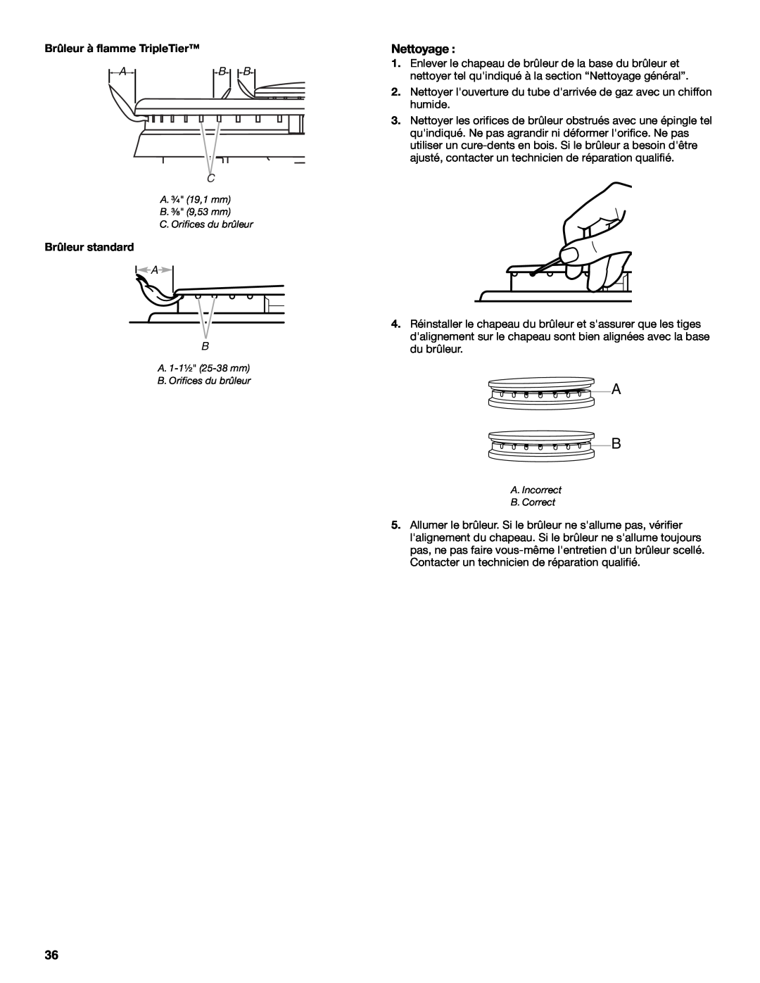 KitchenAid KGRI801 manual Nettoyage 