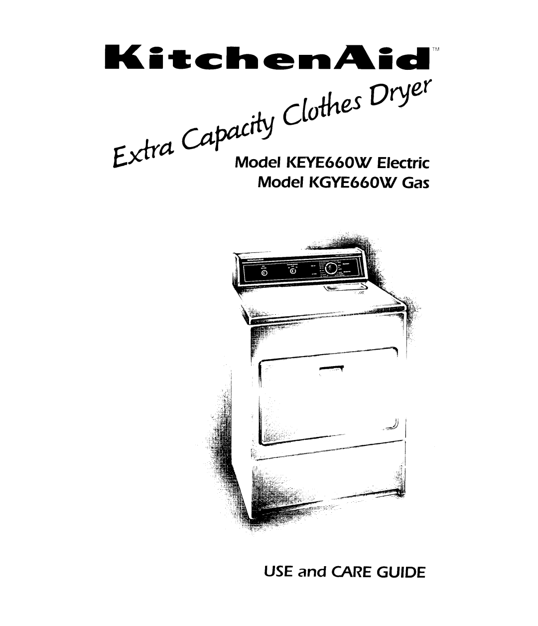 KitchenAid KEYE660W, KGYE660W manual 