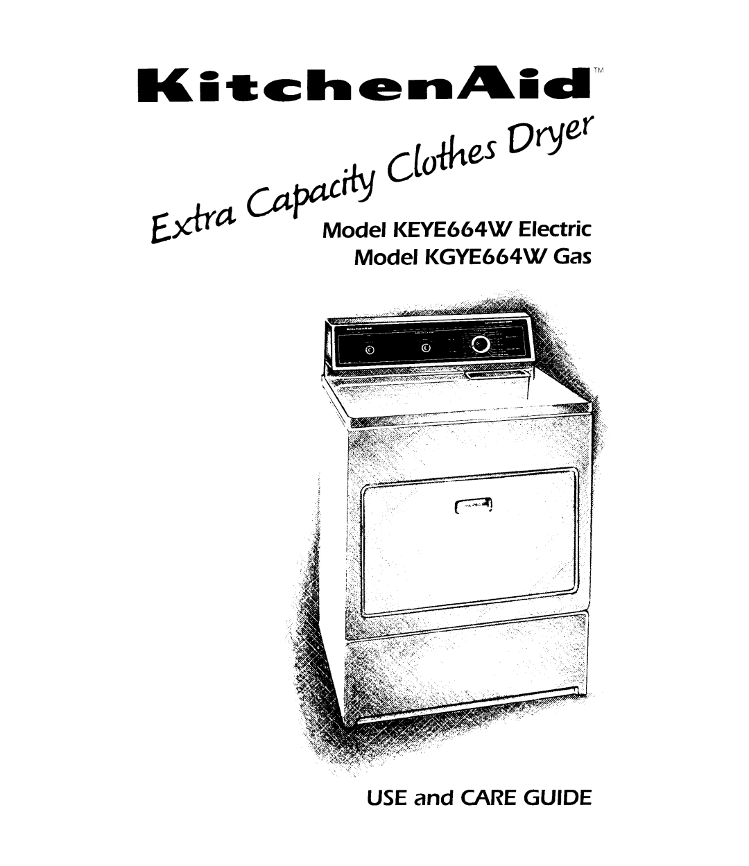 KitchenAid KEYE664W, KGYE664W manual 