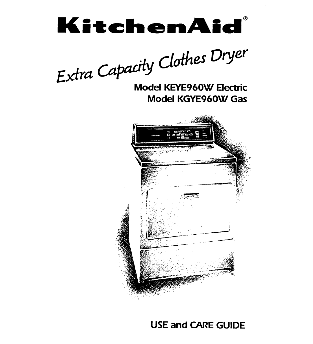 KitchenAid KEYE960W, KGYE960W manual 