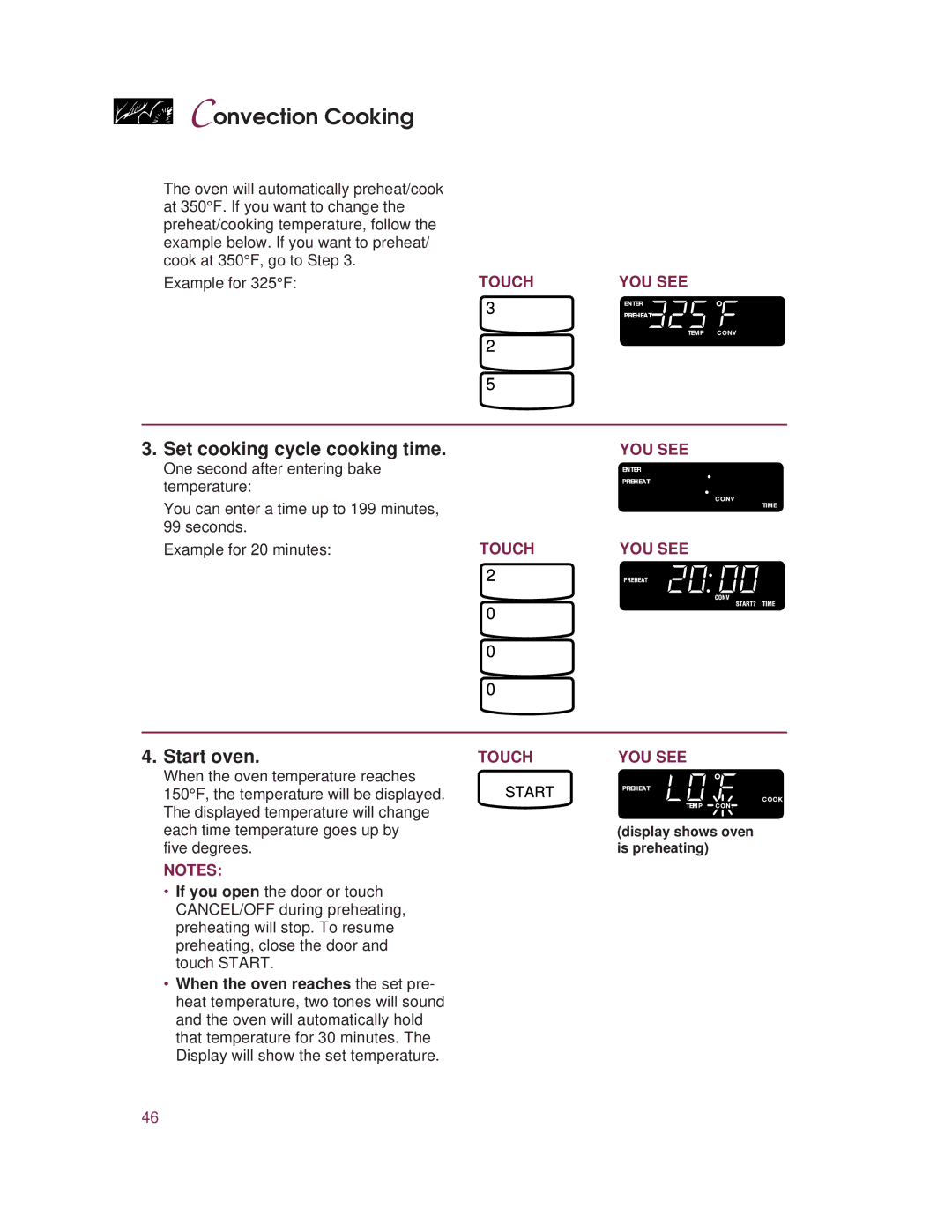 KitchenAid KHMC107E warranty Set cooking cycle cooking time 