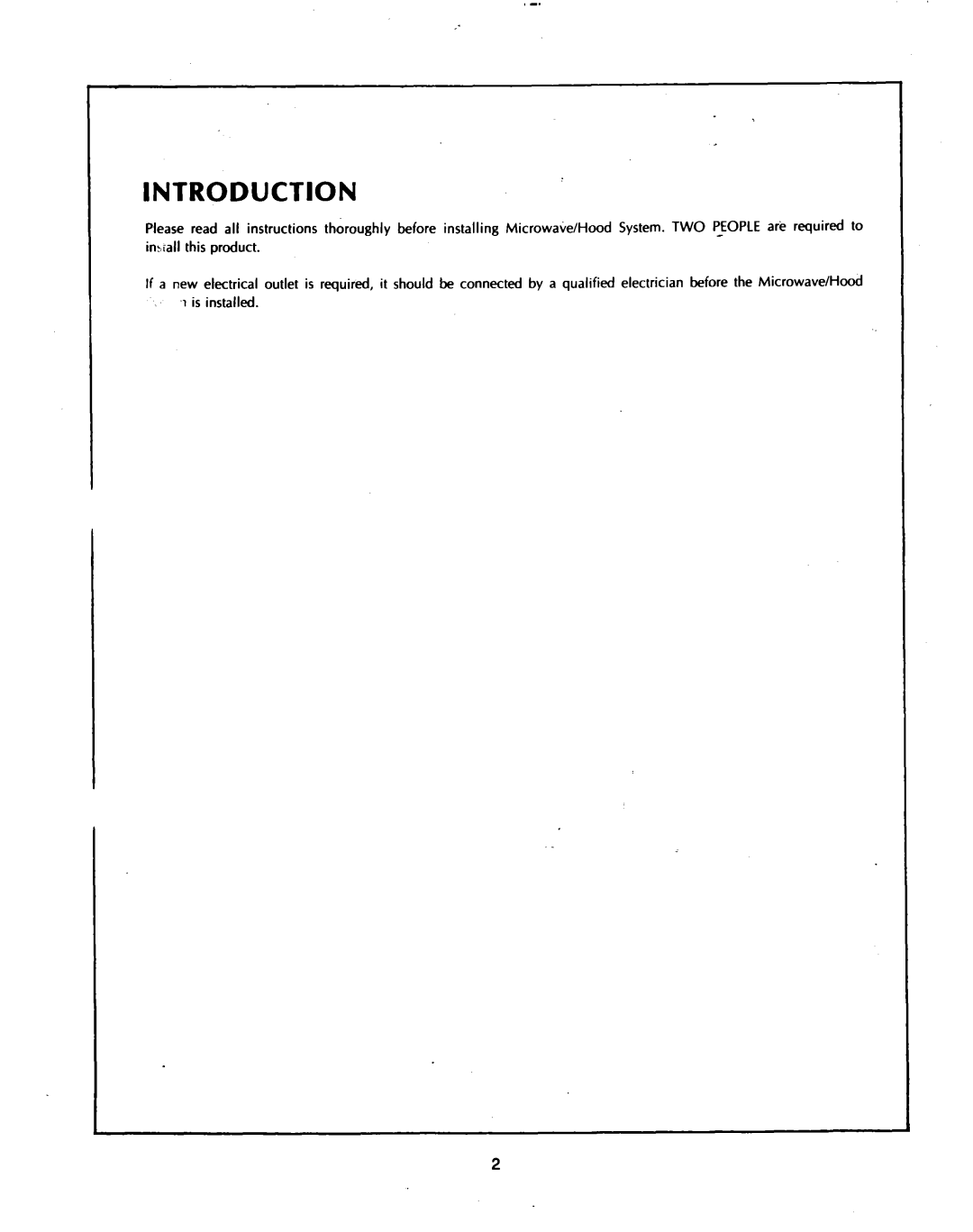 KitchenAid KHMS 106, KHMS 105 installation instructions Introduction 