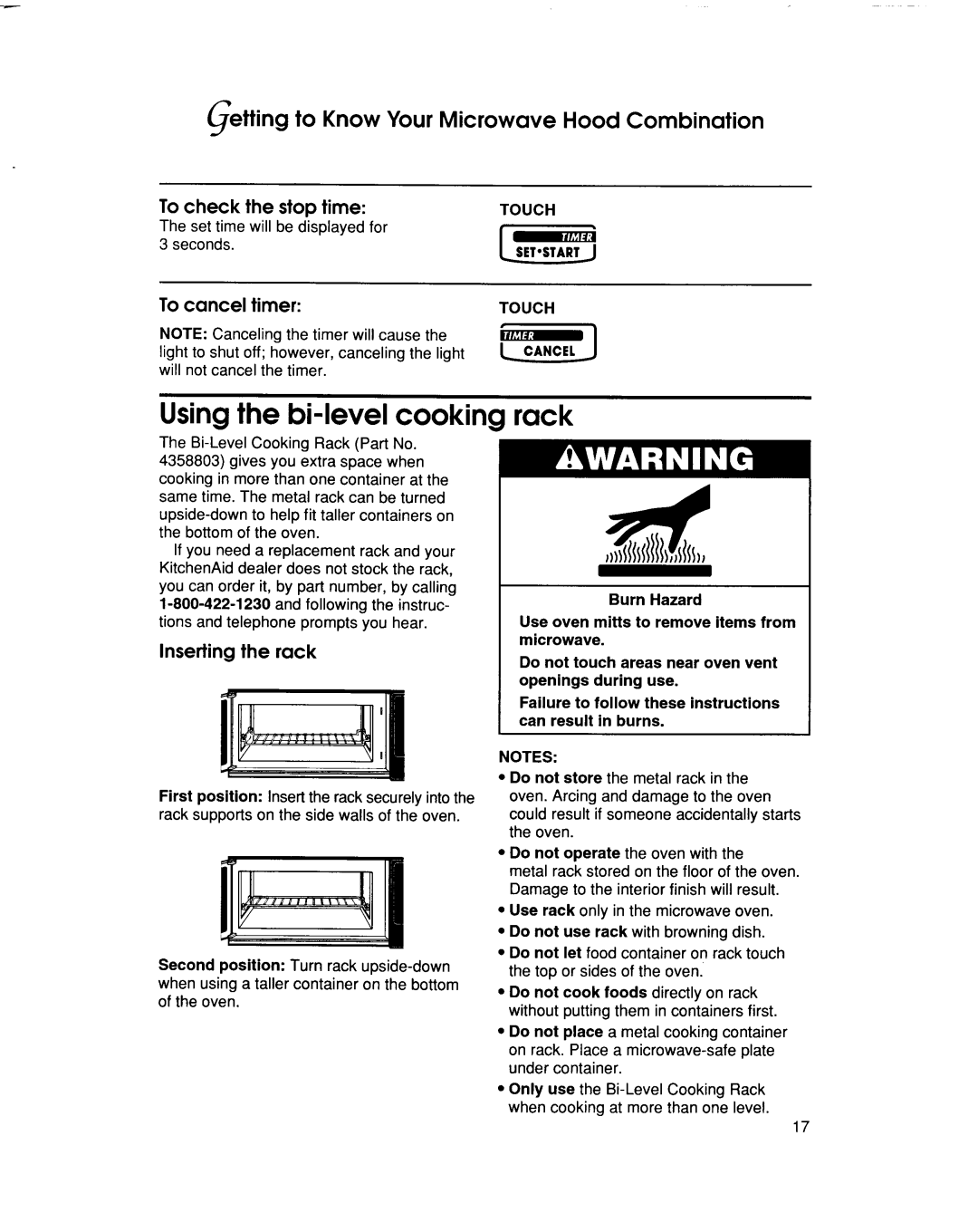 KitchenAid KHMS105E manual 