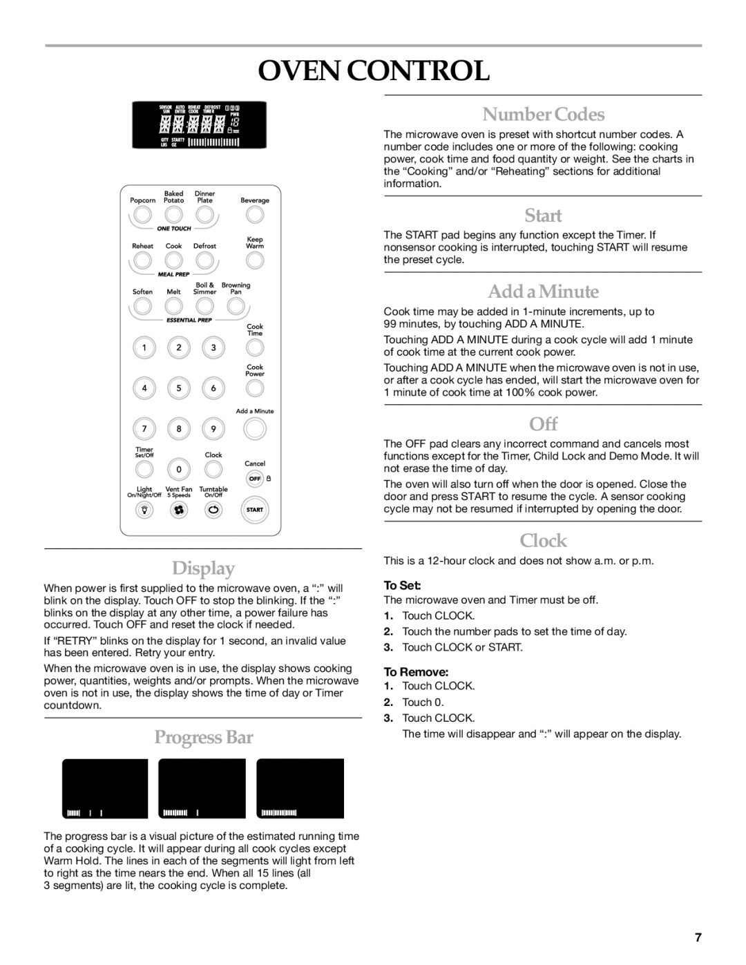 KitchenAid KHMS175M manual Oven Control 