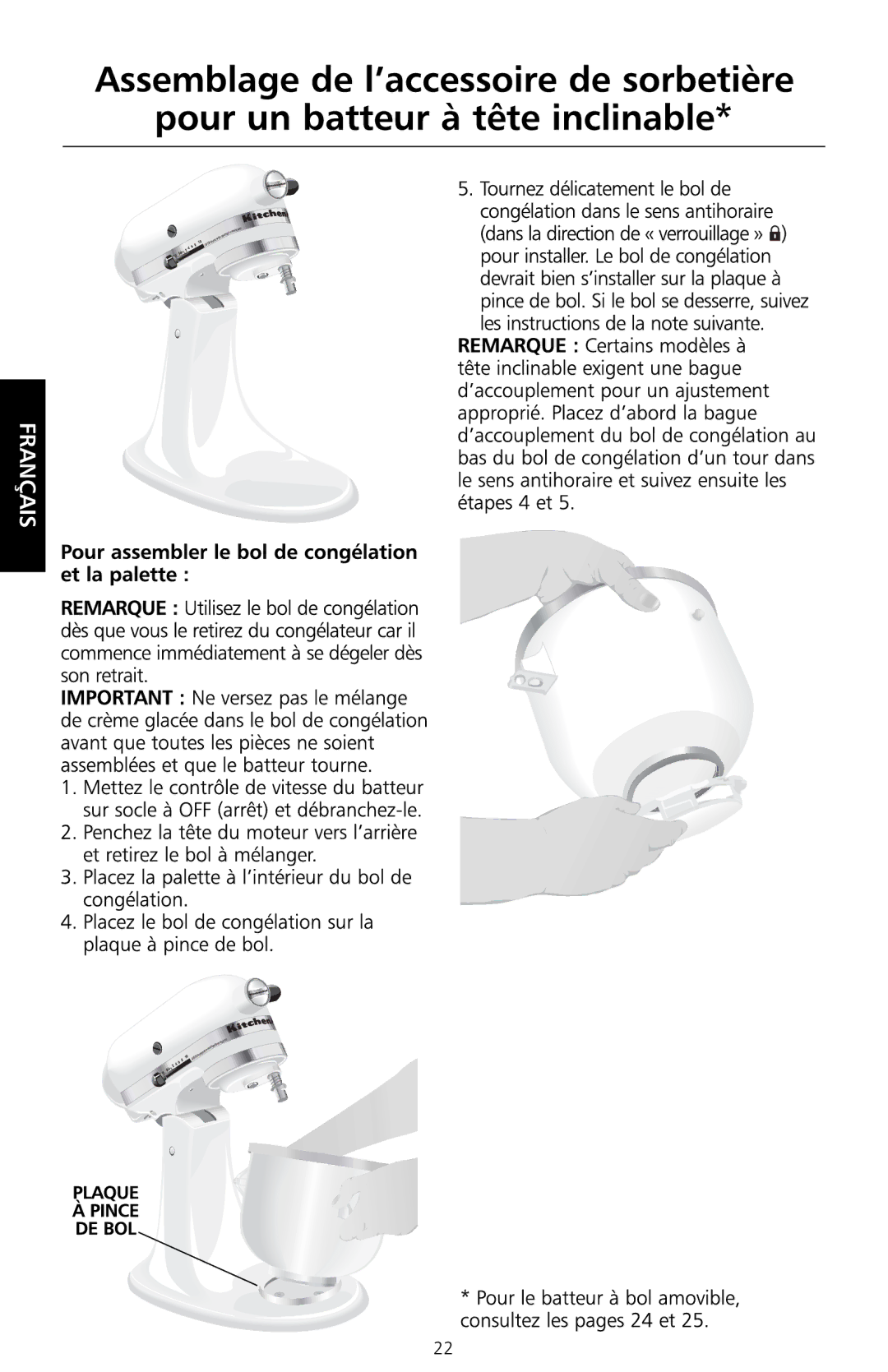 KitchenAid KICA manual Off ONUnplugbeforeinsertingofremovingparts 