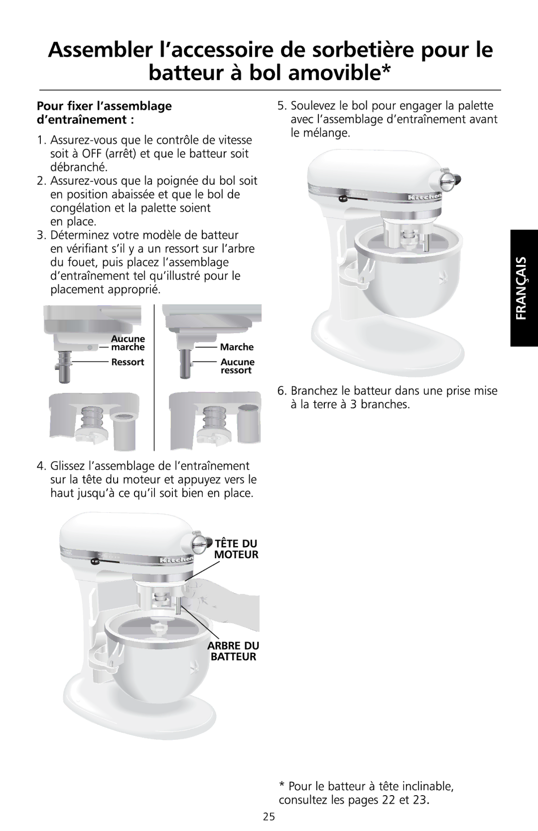 KitchenAid KICA manual Français 