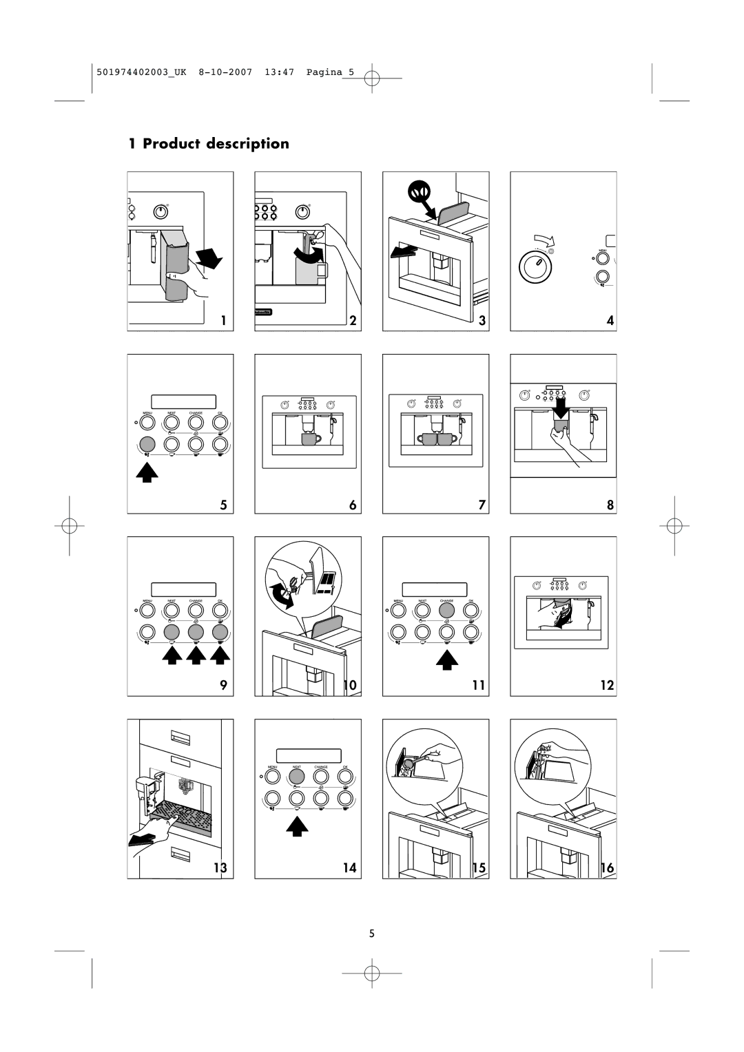 KitchenAid KSCX 3610 manual Product description 