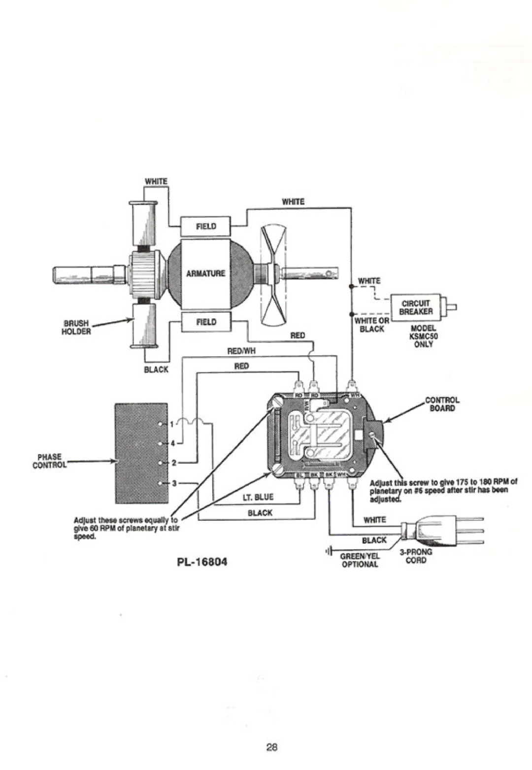 KitchenAid KSMc50, KSM90, K5SS, K45SS manual 