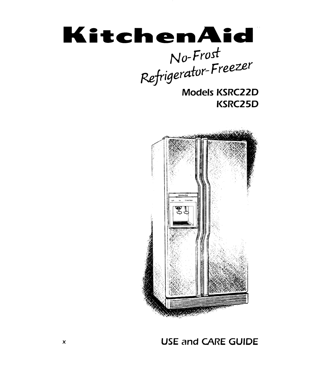 KitchenAid KSRC22D manual 