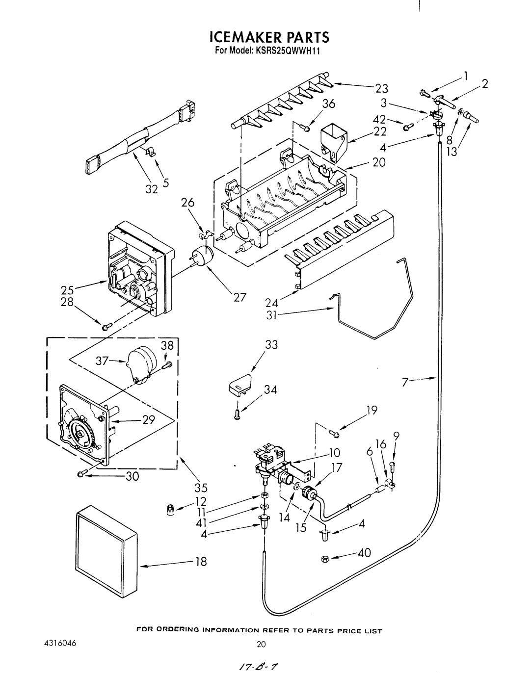 KitchenAid KSRS25QWH11 manual 